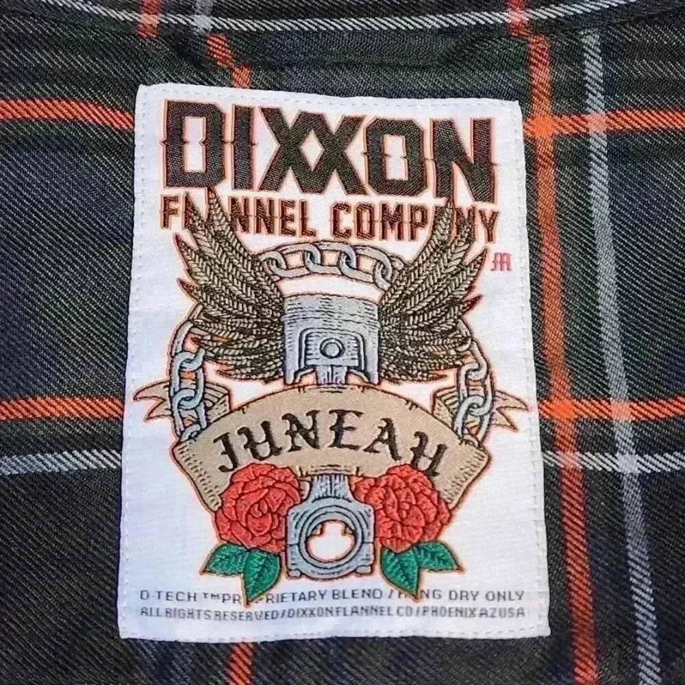 Dixxon Flannel Company Womens Juneau Flannel Long Sleeve Button Down Size Medium - Picture 6 of 10